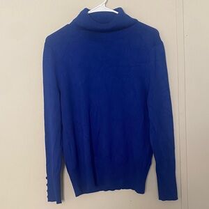 Adyson Parker Royal Blue Turtleneck Sweater